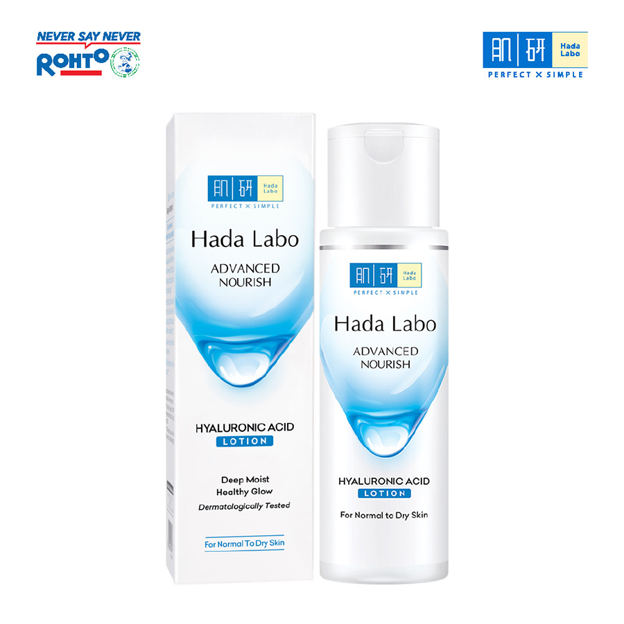 Dung dịch dưỡng ẩm Hada Labo Advanced Nourish Hyaluronic Acid Lotion Dùng Cho Da Thường Và Da Khô