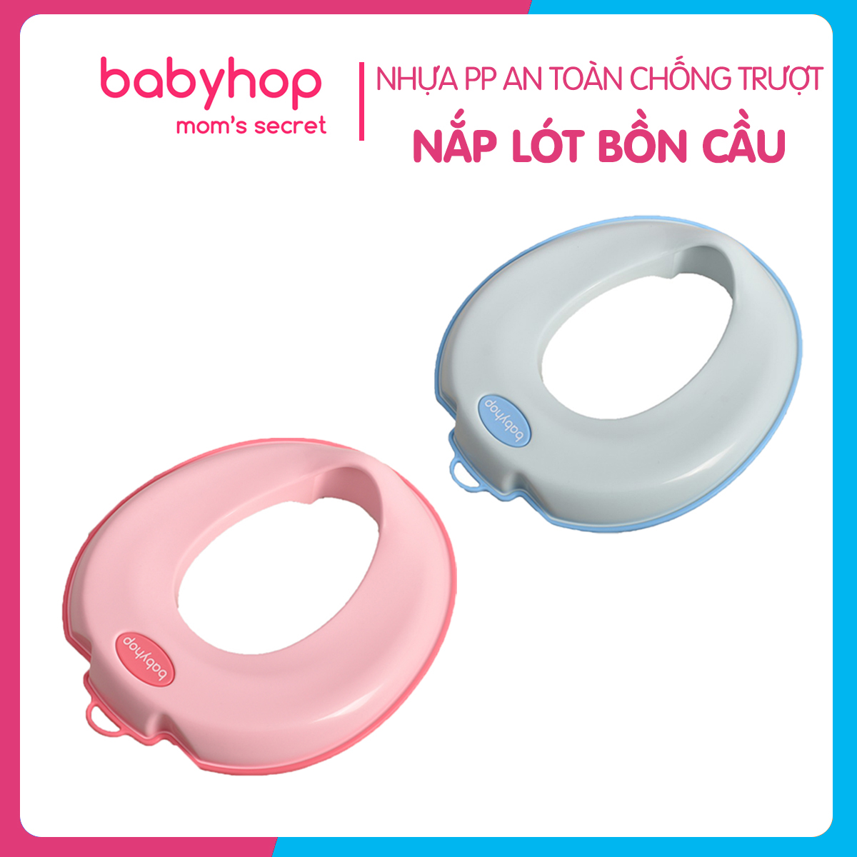 Nắp bô thu nhỏ bồn cầu babyhop-BH-0129