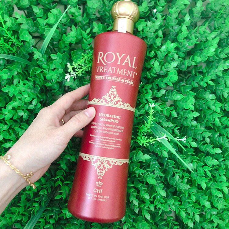 Dầu gội CHI Royal Treatment Hydrating Shampoo Mỹ 946ml siêu mềm mượt tóc