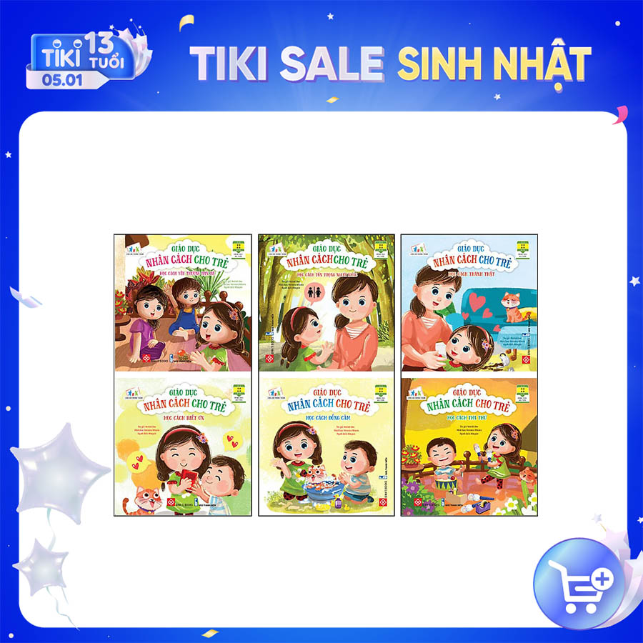 Combo Giáo Dục Nhân Cách Cho Trẻ (6 tập)