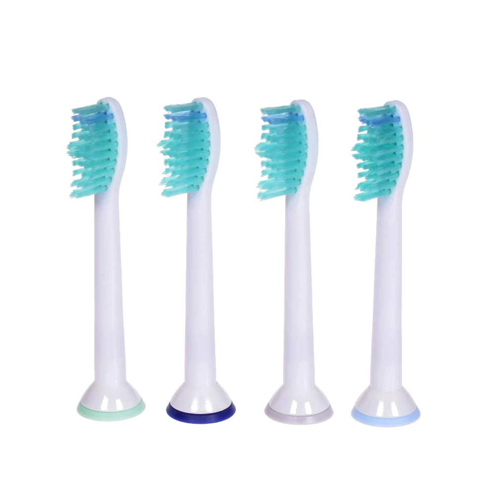 Bộ 4 đầu bàn chải đánh răng điện HX-6054A cho máy Philips Sonicare cho răng nhạy cảm HX3, HX6, HX7, HX8, HX9, R, FlexCare +, FlexCare, HealthyWhite, HydroClean, EasyClean, DiamondClean-Cho răng nhạy cảm