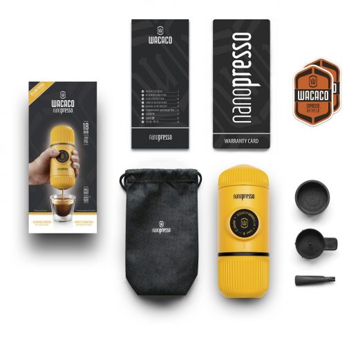 DỤNG CỤ ÉP ESPRESSO CẦM TAY NANOPRESSO YELLOW PATROL