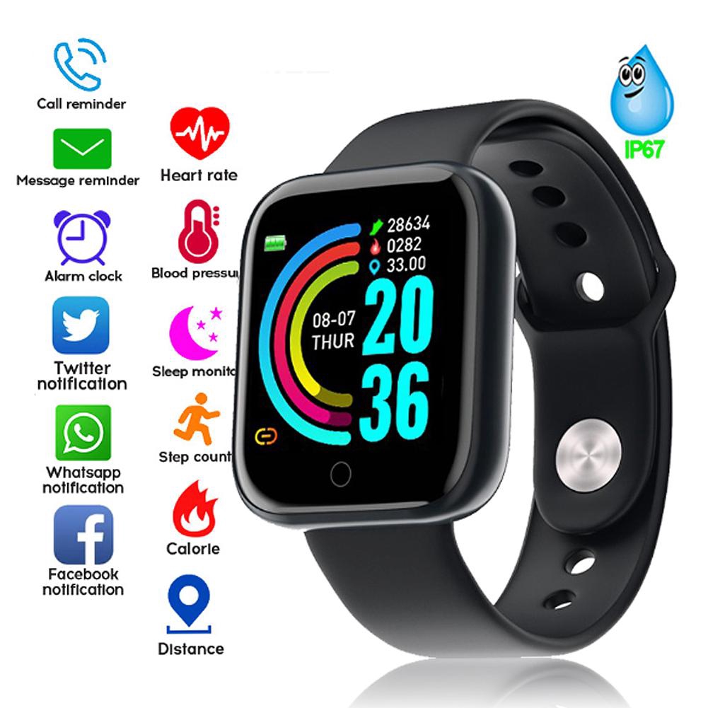 Đồng hồ thông minh smartwatch unisex nam nữ điện tử Y68 cực hot