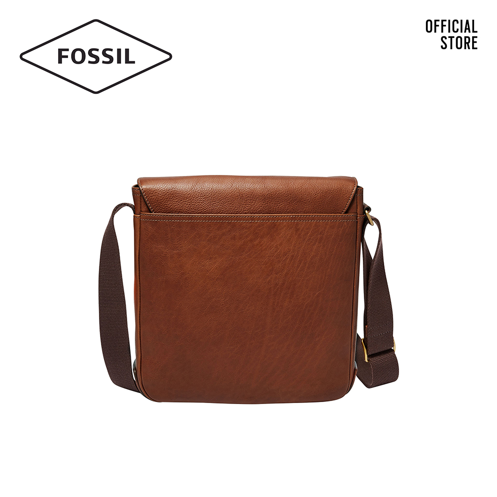 Túi đeo chéo nam thời trang Fossil Buckner Citybag MBG9374222 - màu cognac