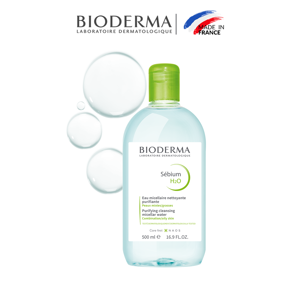 Nước tẩy trang Công Nghệ Micella Bioderma Sebium H2O