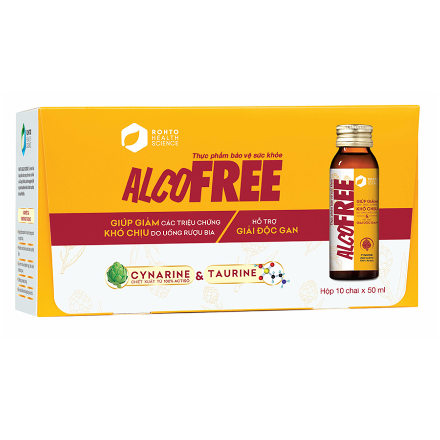 Thực Phẩm Chức Năng Mát Gan Giải Rượu Phục Hồi Sức Khỏe AlcoFree RMV-FF-AF10