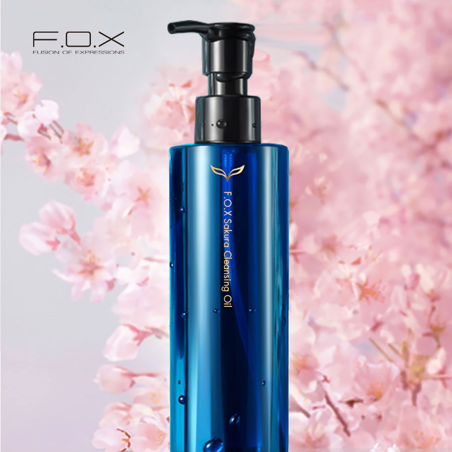 Dầu Tẩy Trang Hoa Anh Đào F.O.X Sakura Cleansing Oil 200ml