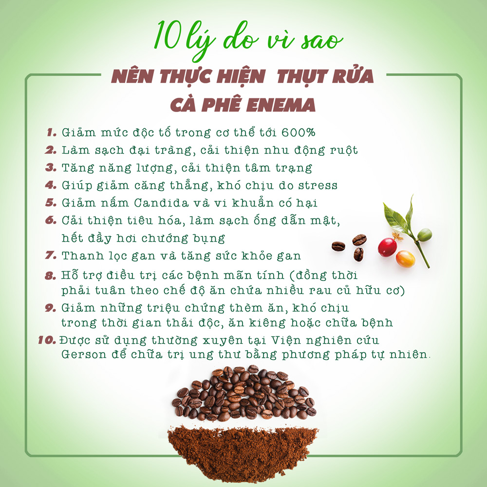 Bột Coffee Enema 1kg