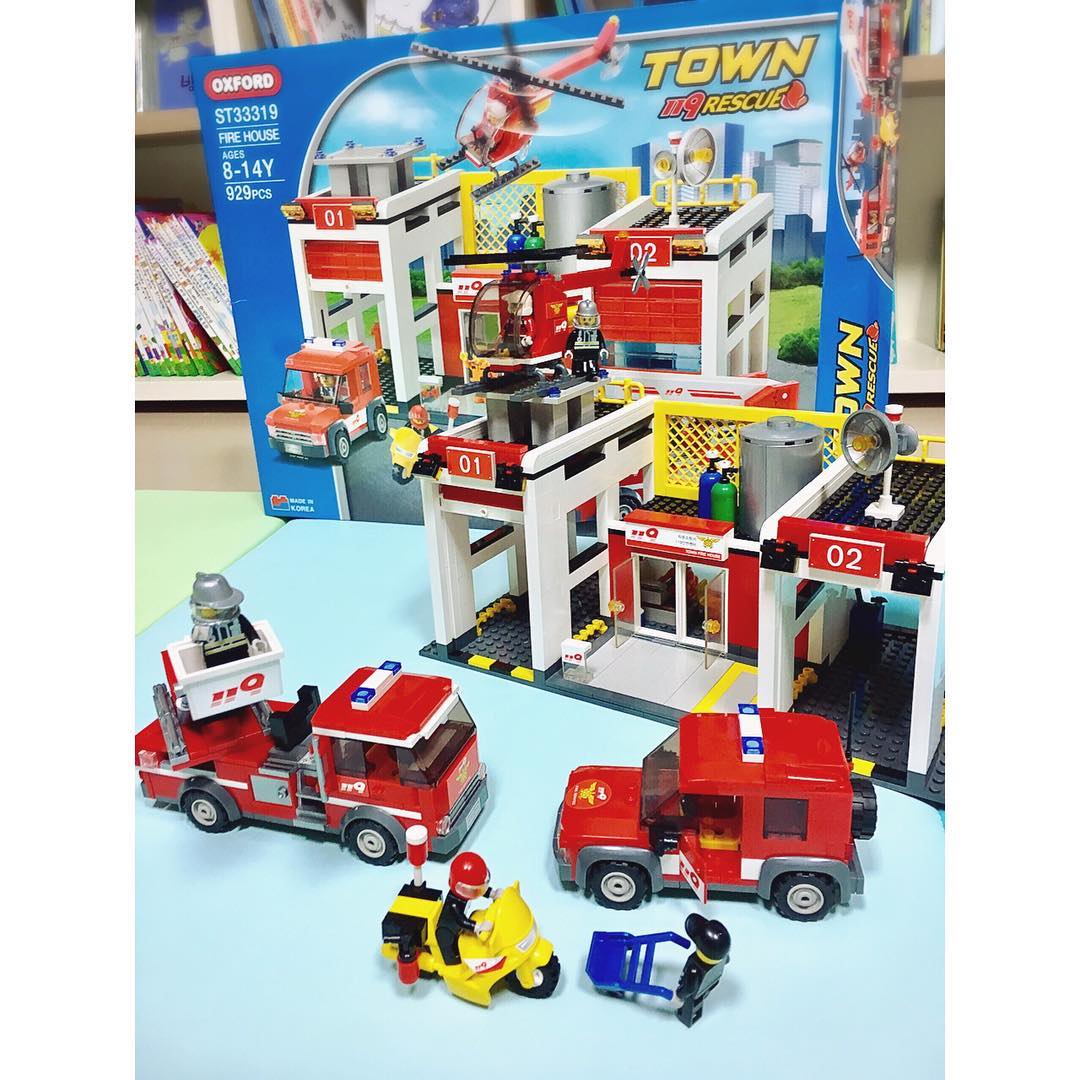Đồ Chơi Lắp Ráp Oxford - Town Series ST33319