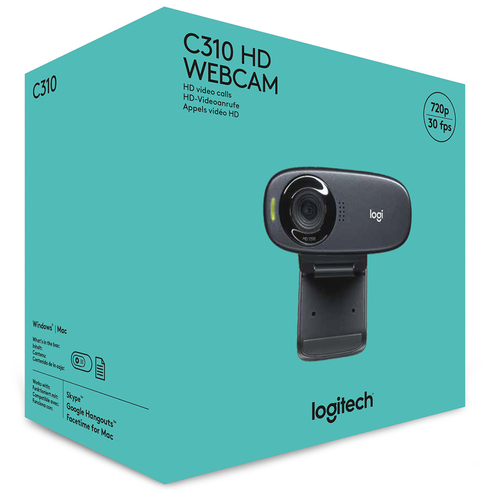 Webcam Logitech C310 720p HD - Hàng chính hãng