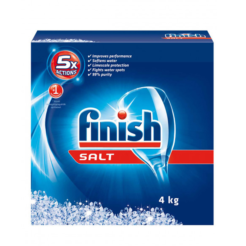 Muối rửa chén Finish Dishwasher Salt 4kg QT017389