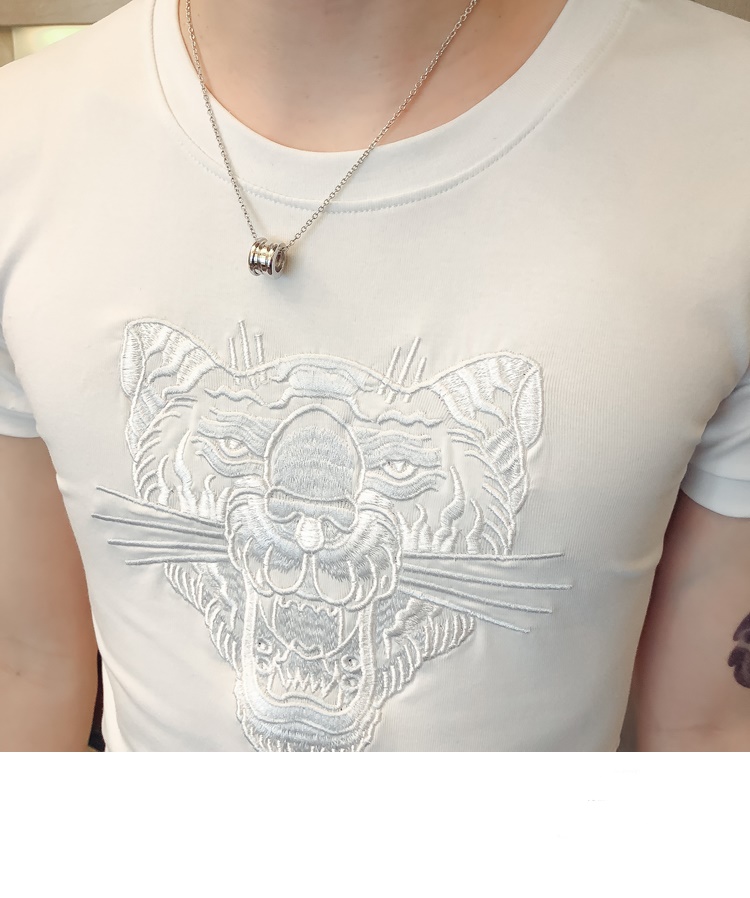 Áo thun thiết kế họa tiết in hình hổ cực ngầu chất vải cotton cao cấp co giãn nhẹ dáng ôm hợp xu hướng thời trang hiện nay