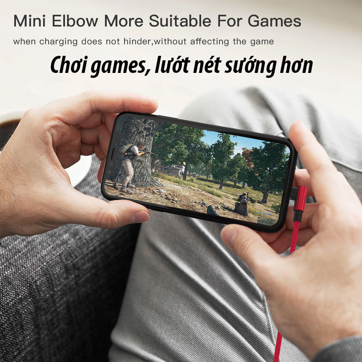 Cáp sạc Micro USB chuyên chơi games và lướt nét