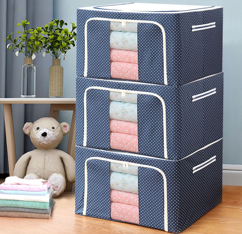 Bộ 3 Túi Đựng Chăn Màn Khung Sắt Gấp Gọn miDoctor