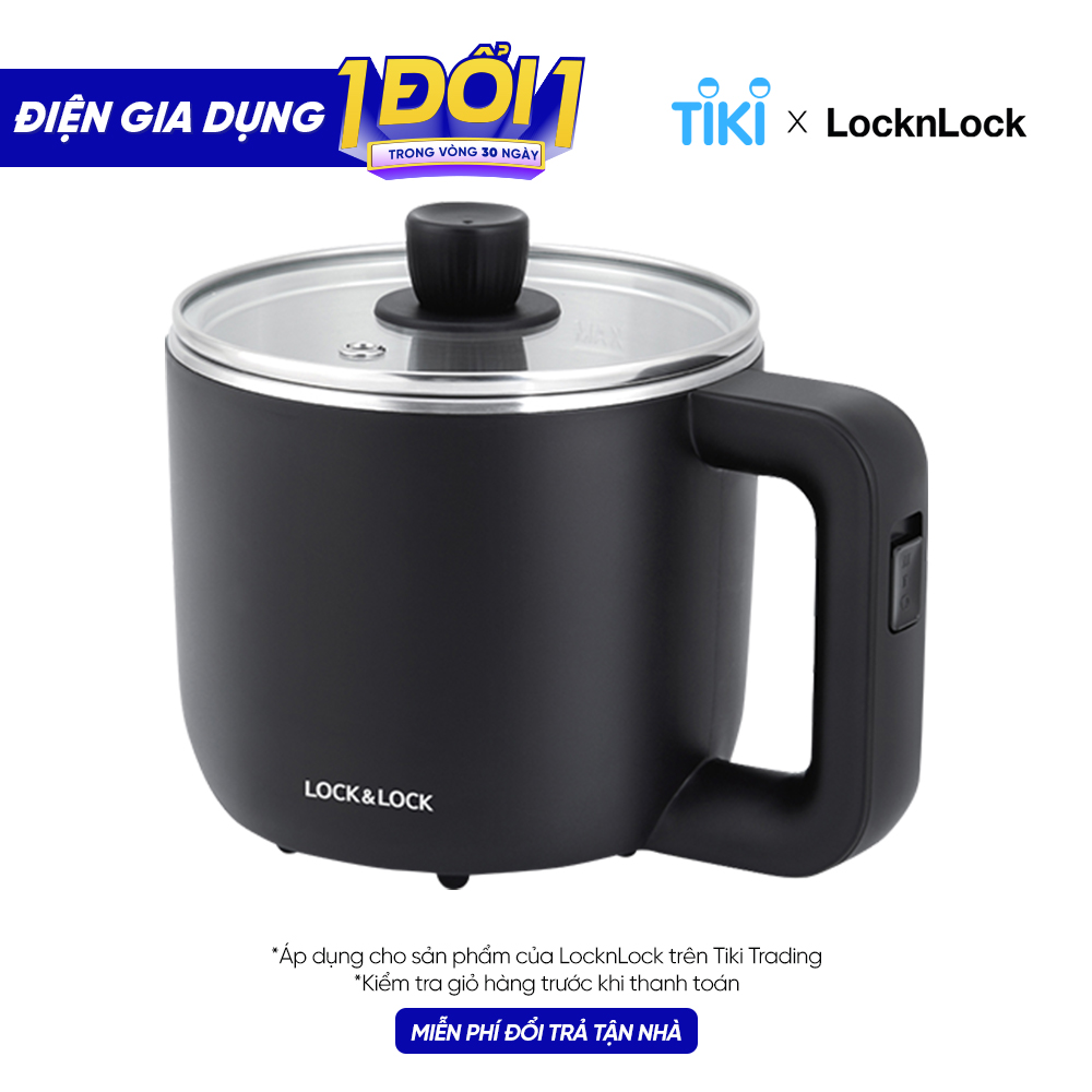 Nồi Điện Đa Năng Lock&Lock EJP116BLK - Hàng Chính Hãng
