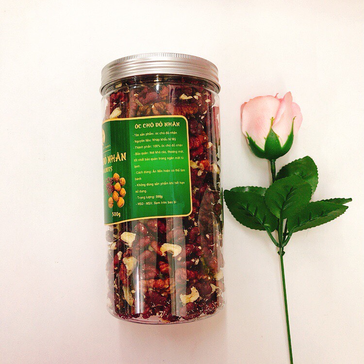 Nhân hạt óc chó đỏ 500g Fonut