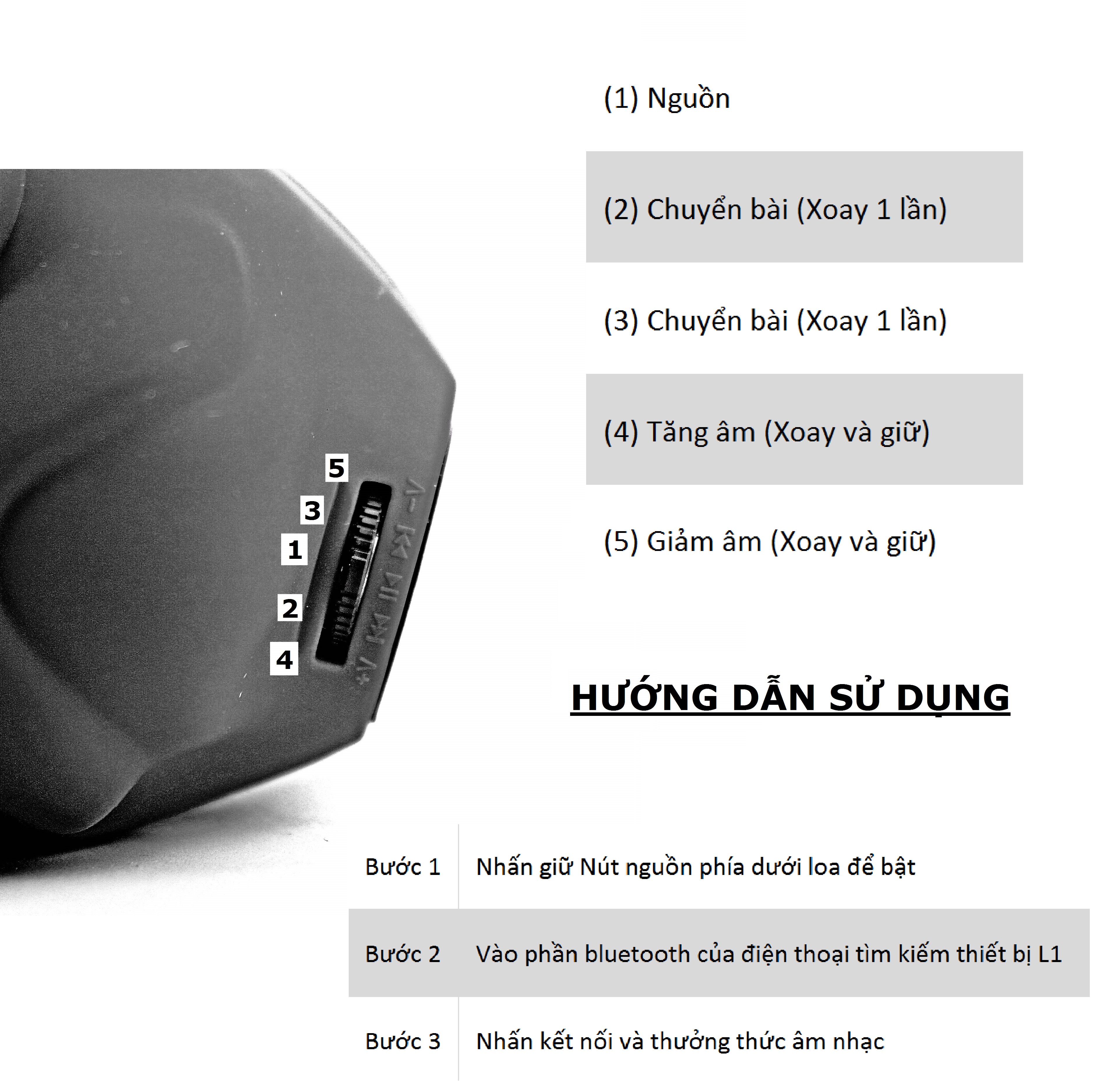 Loa Bluetooth Mini Đầu Chó Bull GUTEK L1, Loa Cầm Tay Không Dây Di Động Nghe Nhạc Cực Hay Pin Sạc Dùng Lâu Màu Sắc Đa Dạng, Cá Tính Chống Thấm Nước Tốt Hỗ Trợ Thẻ Nhớ, Đài Fm, USB, Cổng 3.5, Nhiều Màu Sắc - Hàng Chính Hãng