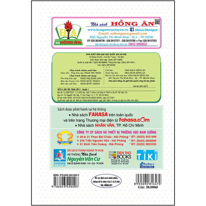 Vở Ô Li Bài Tập Toán 2/1 (Bám Sát SGD - Kết Nối Tri Thức)