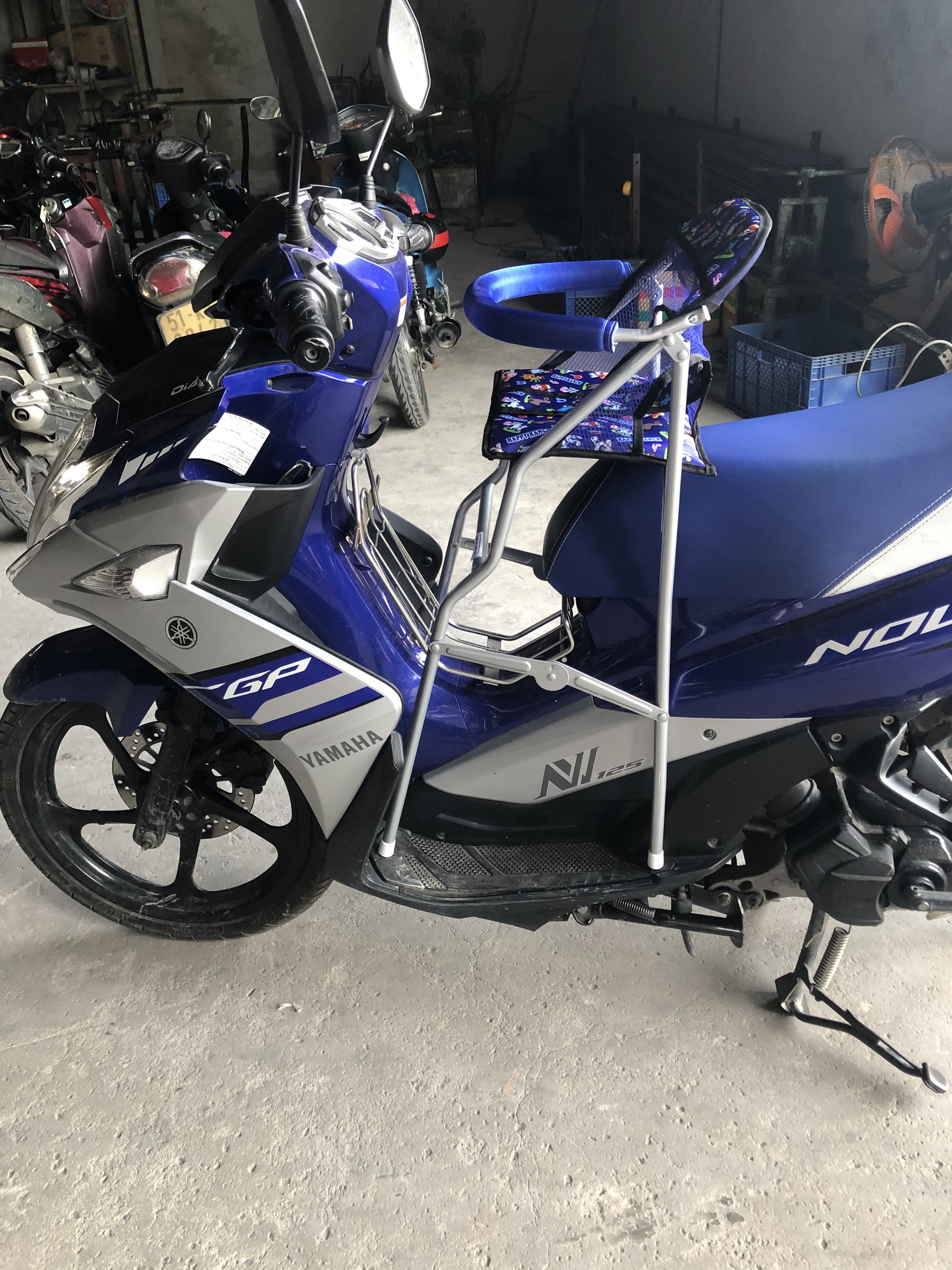 GHẾ GA XẾP CHO BÉ DÀNH CHO CÁC LOẠI XE TAY GA