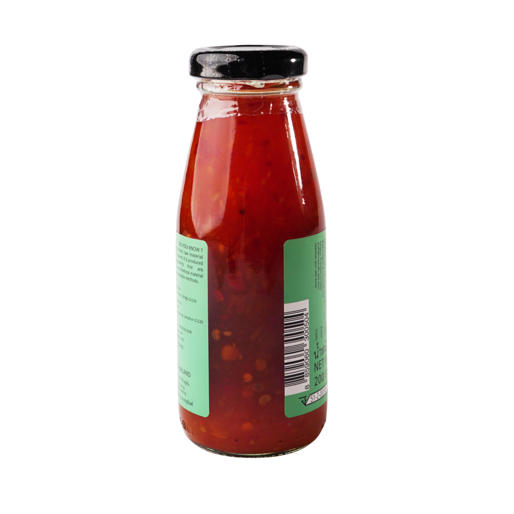 Sốt Ớt  Chua Ngọt Hữu Cơ 200g Lumlum Organic Sweet Chilli Sauce