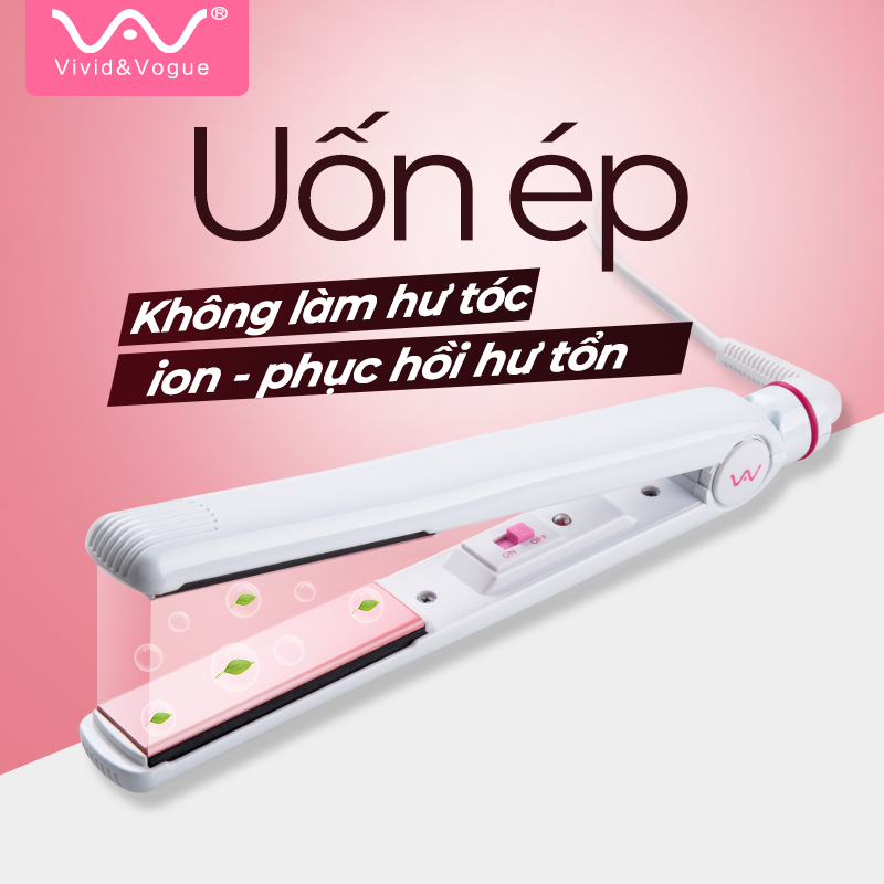 Máy uốn ép tóc đa năng Vivid& Vogue VAV066B