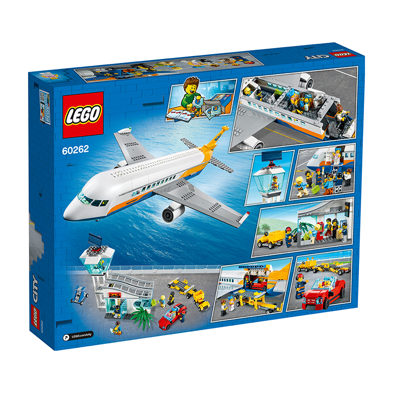 Đồ chơi lắp ráp mô hình LEGO CITY Máy bay chuyên chở hành khách 60262