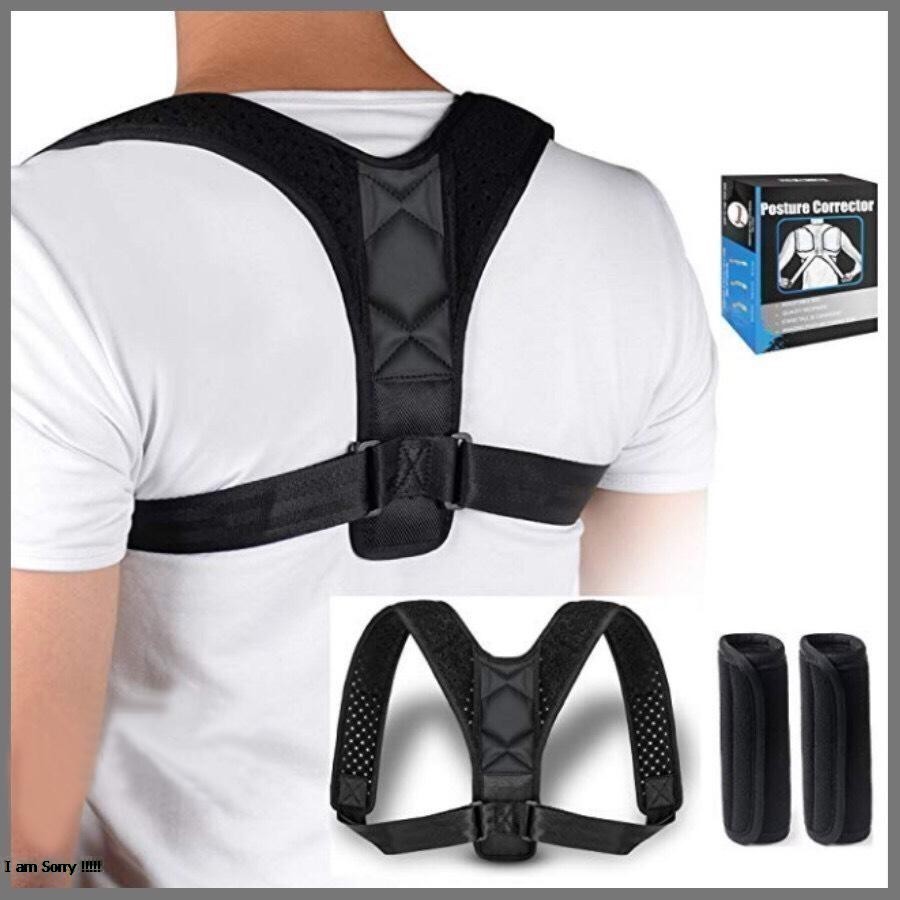 Đai chống gù lưng nam nữ posture corrector  [tặng kèm 2 tấm trợ lực]