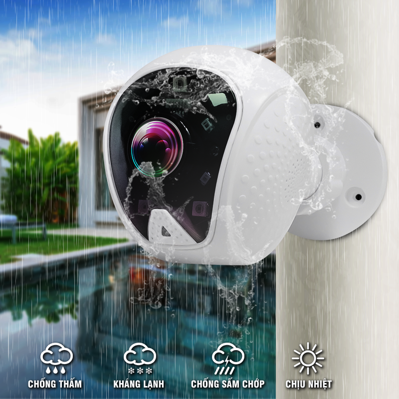 [ TẶNG THẺ 32GB ] Camera Ip Quan Sát Cố Định CC5021 Trong Nhà 1080P - Xem Ở 2 Chế Độ HD / FULL HD, Kèm Thẻ Nhớ 32Gb - Chính Hãng