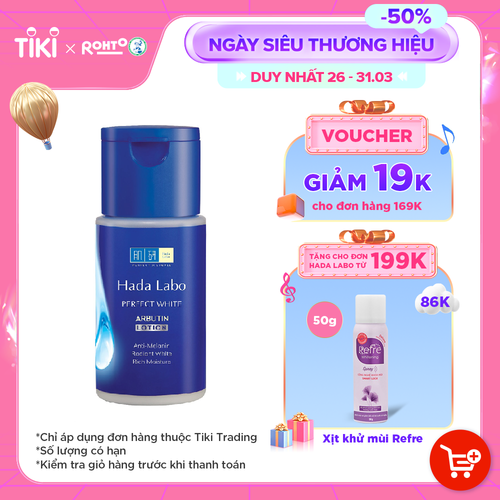 Dung Dịch Dưỡng Trắng Da Tối Ưu Hada Labo Perfect White Lotion 100ml