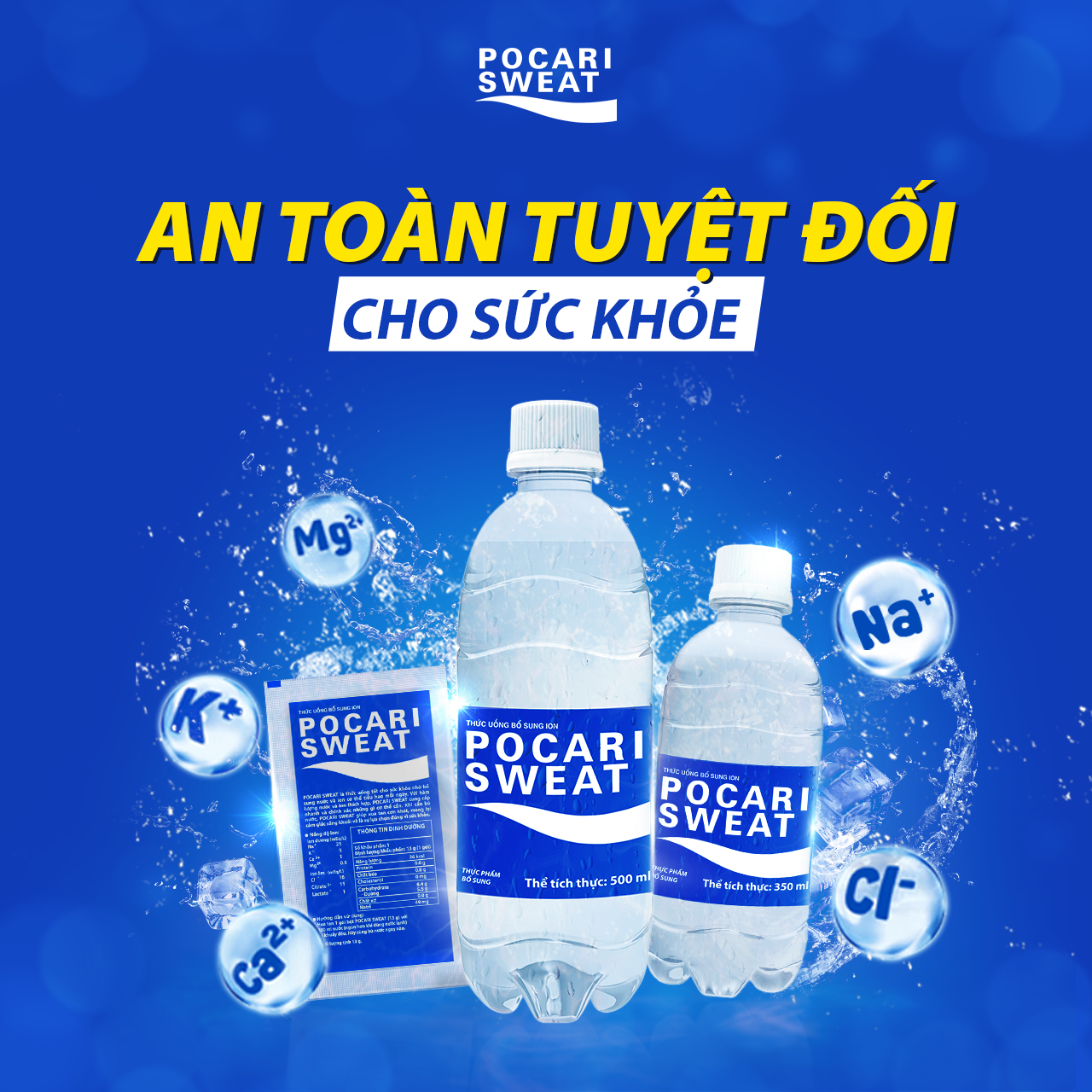 Thùng 24 Chai Thức Uống Bổ Sung ION Pocari Sweat (350ml / Chai)