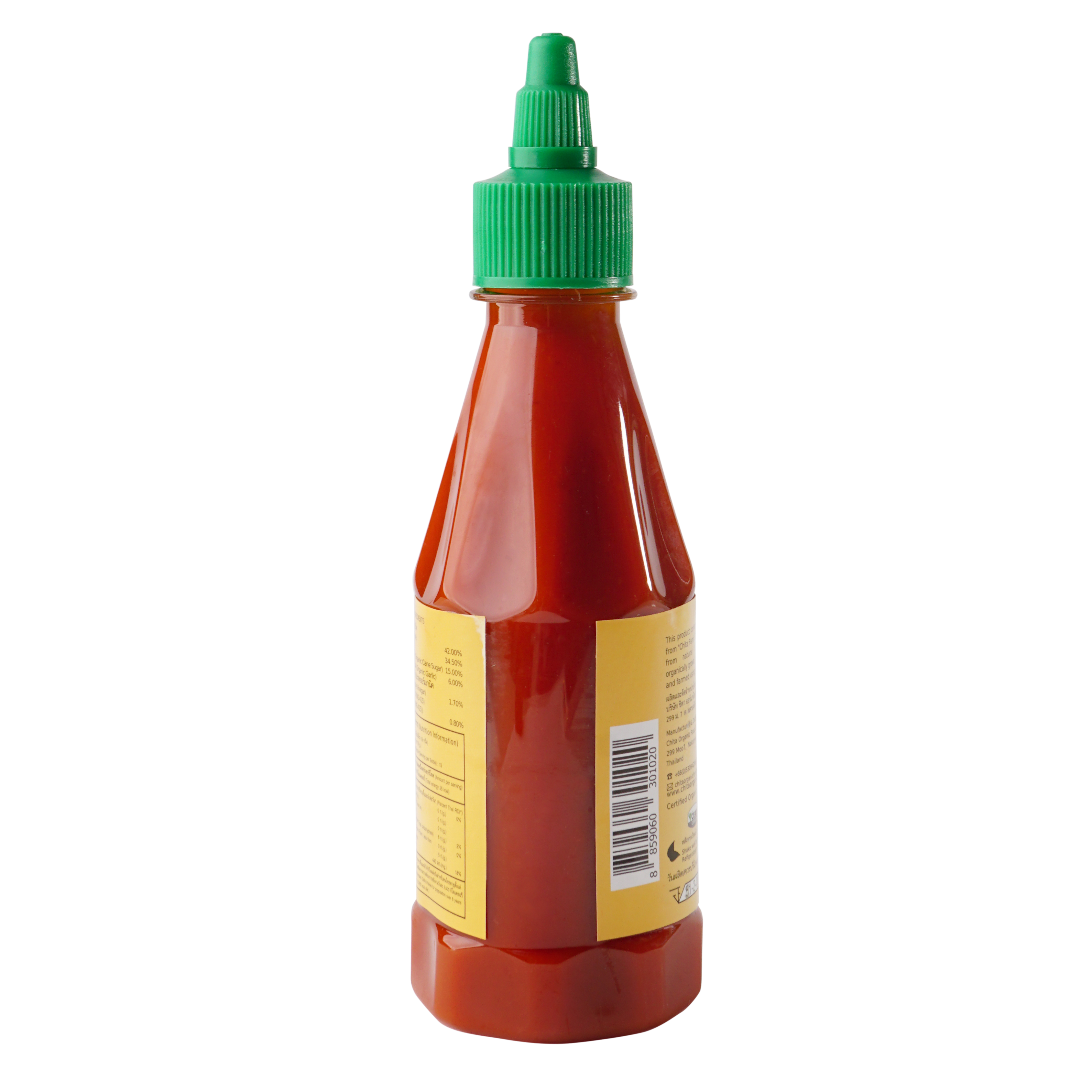 Tương Ớt Sriracha Hữu Cơ 250g Lumlum Organic Sriracha Chilli Sauce