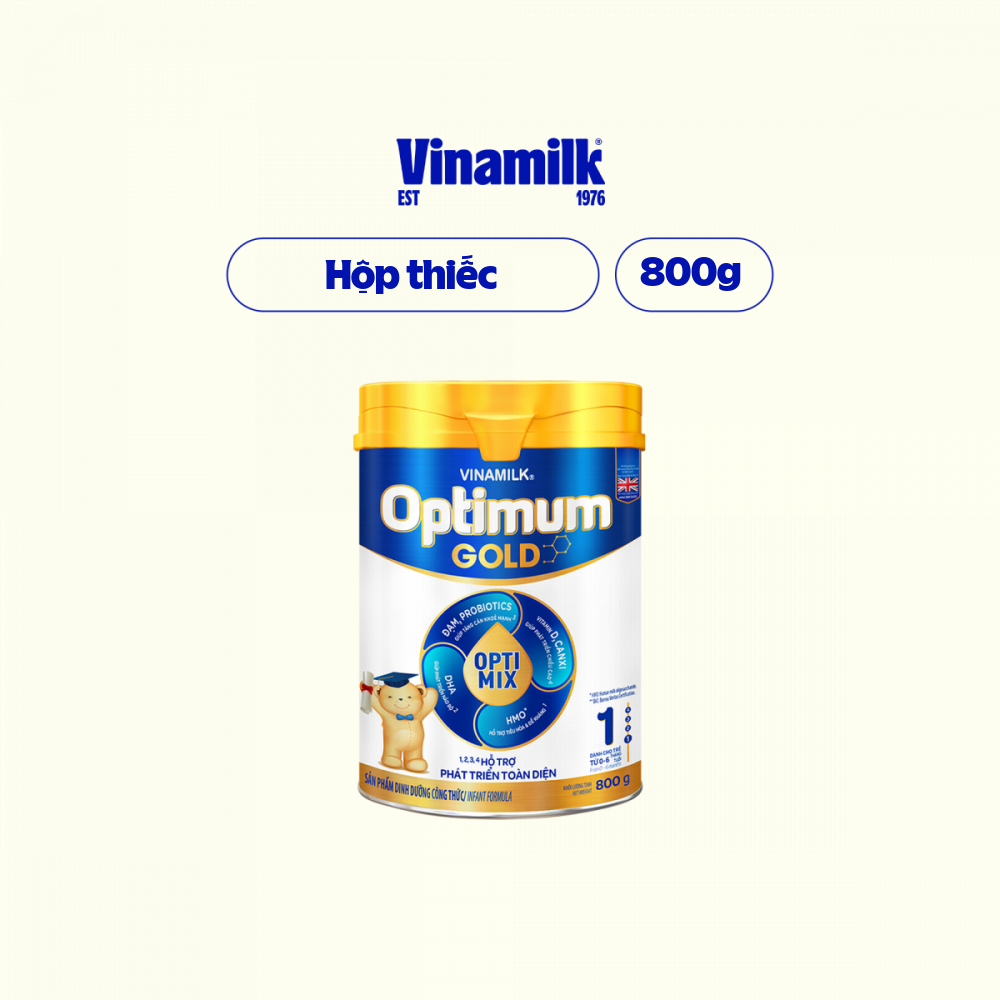 Sữa bột Vinamilk Optimum Gold 1 800g