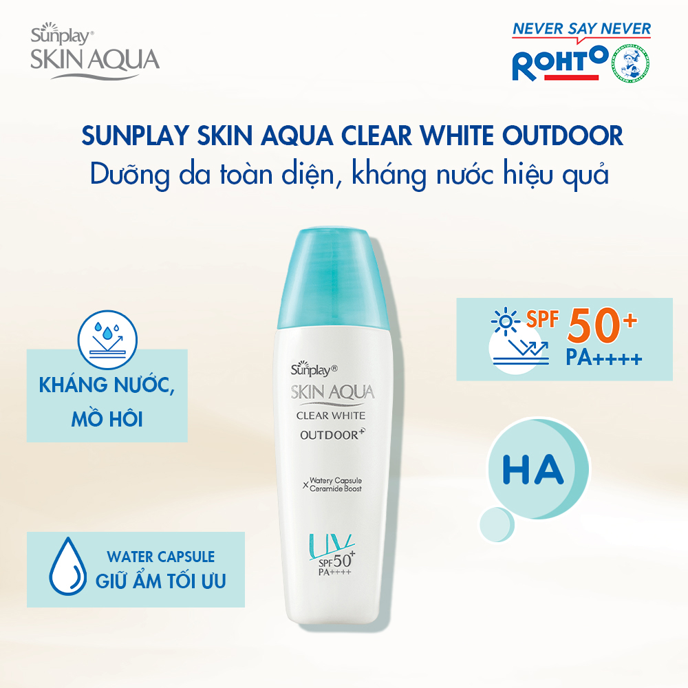 Gel Chống Nắng Dưỡng Da Khi Vận Động Mạnh Sunplay Skin Aqua Outdoor+ SPF50+ PA++++ (30g)