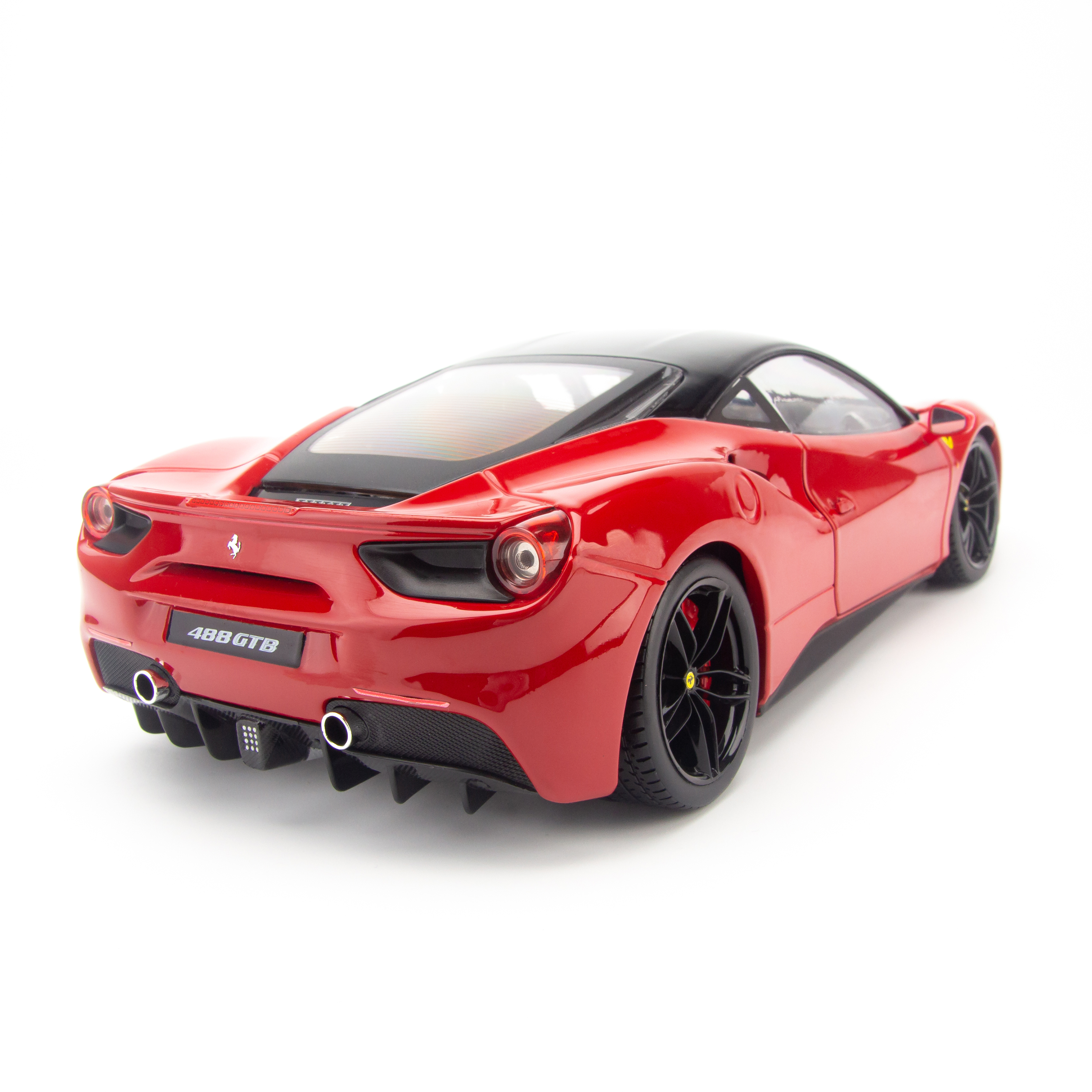 Mô Hình Xe Ferarri 488 GTB Red 1:18 Bburago Signature - MH18-16905