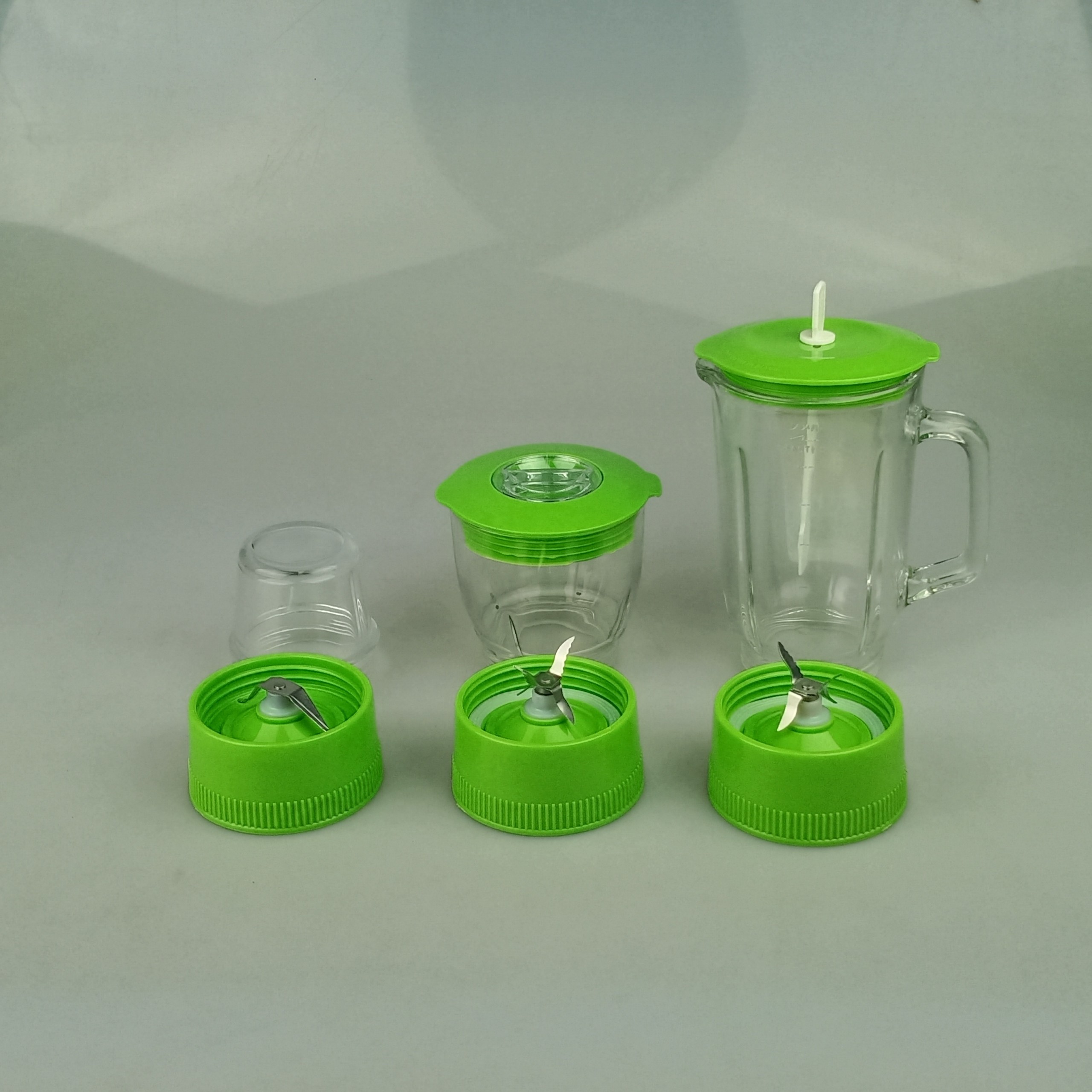 Máy Xay Ép Đa Năng Fụika 4 Cối Thủy Tinh Xay Ép Hoa Quả,Sinh Tố,Xay Thịt,Thực Phẩm - Hàng Chính Hãng