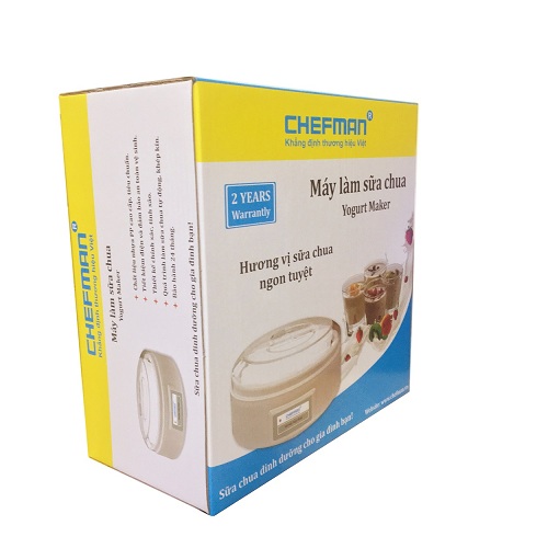 Máy làm sữa chua Chefman CM-302 - Hàng chính hãng