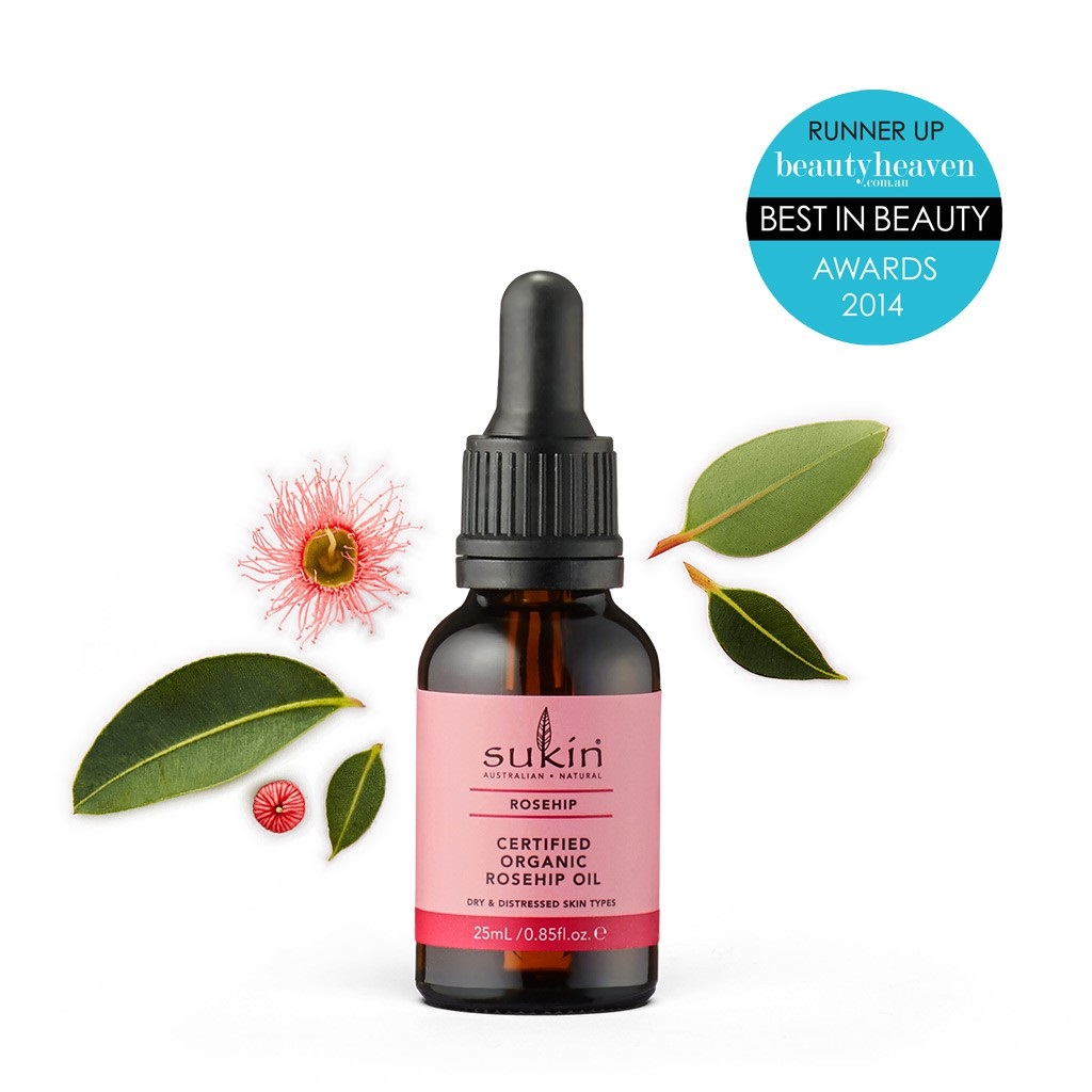 Combo Sukin Phục Hồi Da Tổn Thương Nước Hoa Hồng Blemish Toner 125ml + Tinh Dầu Nụ Tầm Xuân Rosehip Oil 25ml