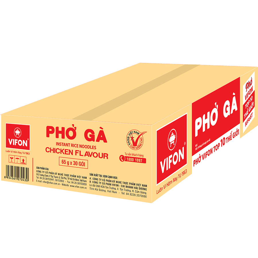 Thùng 30 Phở Gà VIFON