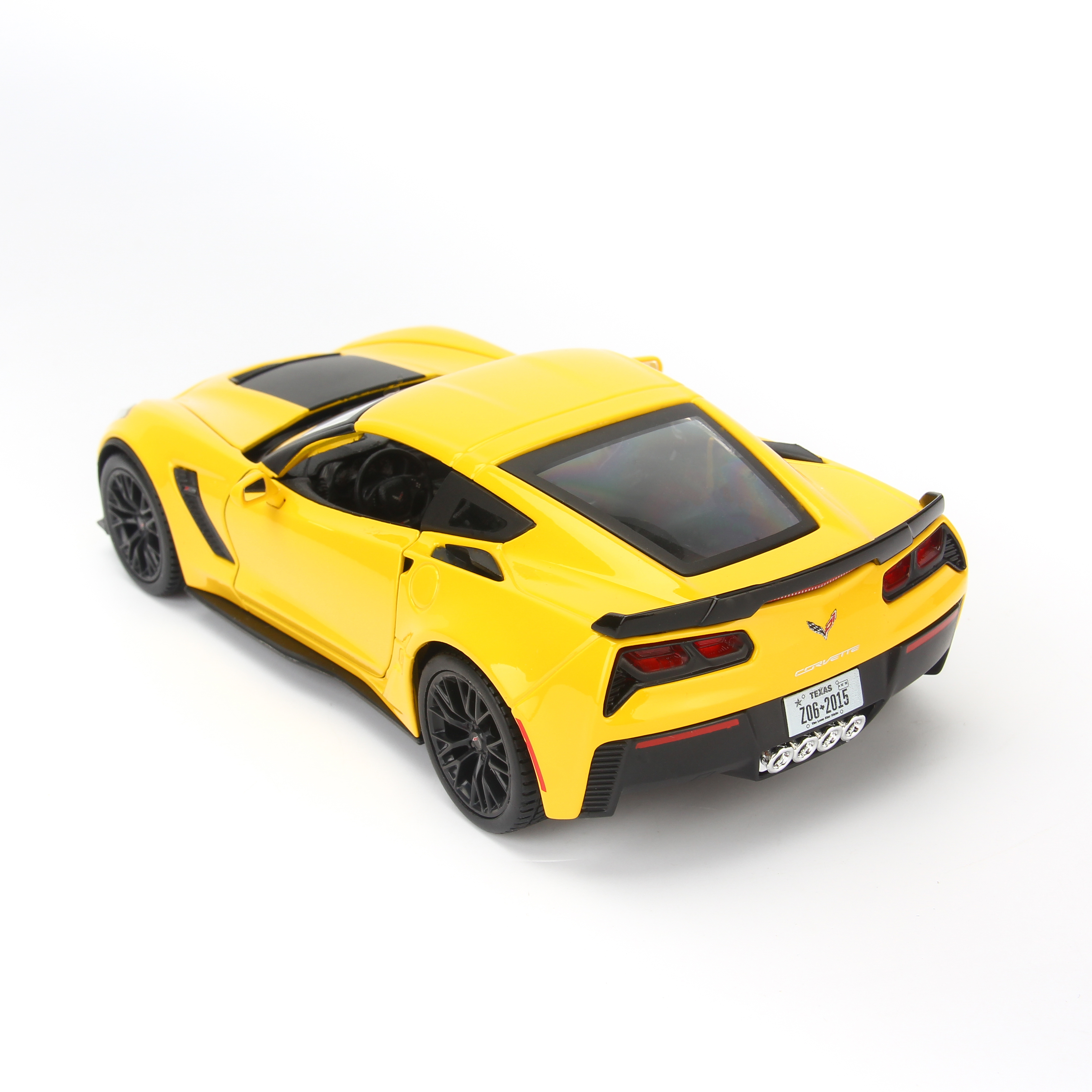 Mô Hình Xe Corvette Z06 Yellow 1:24 Maisto MH-31133