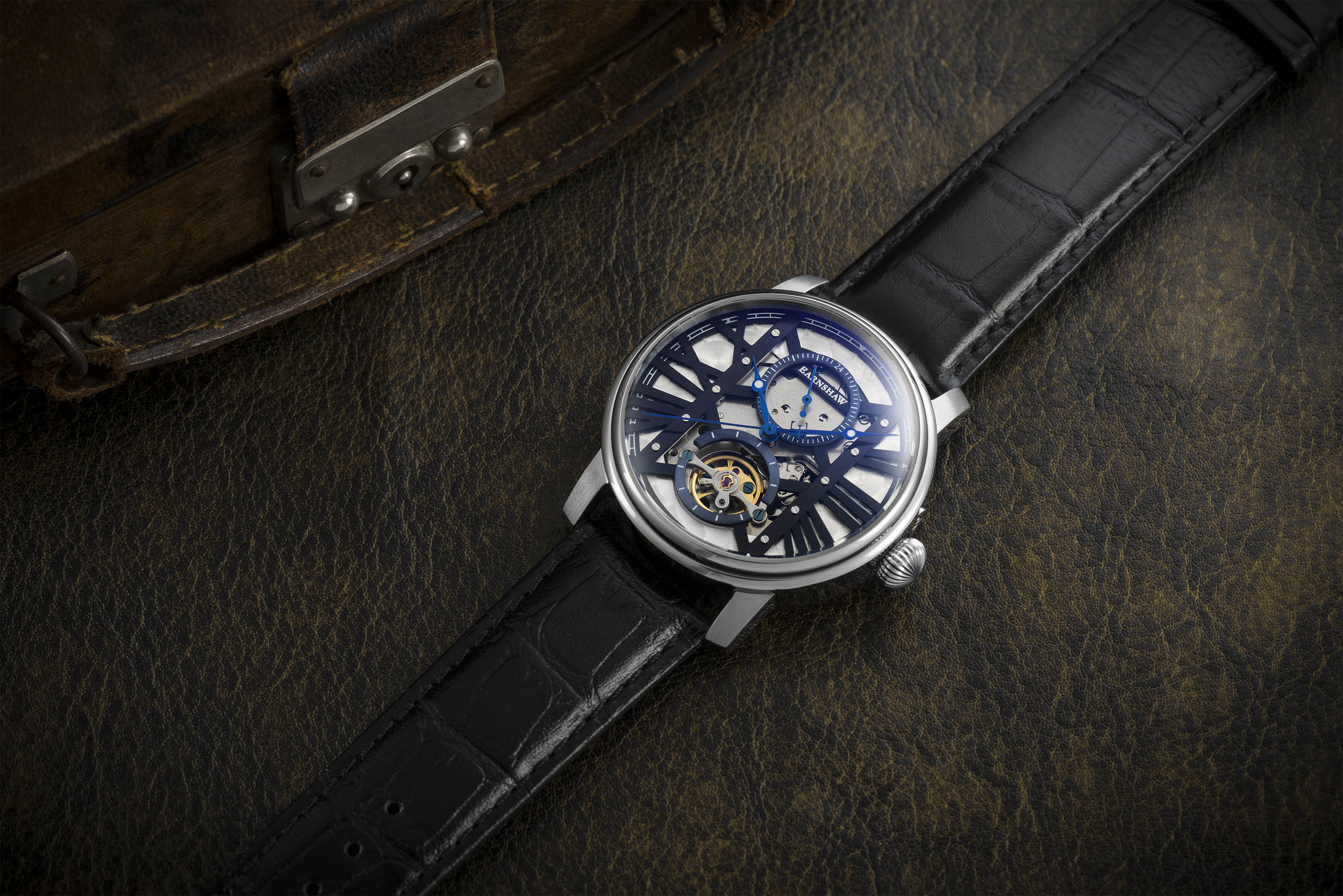 Đồng hồ nam dây da chính hãng Thomas Earnshaw - ES-8095-01