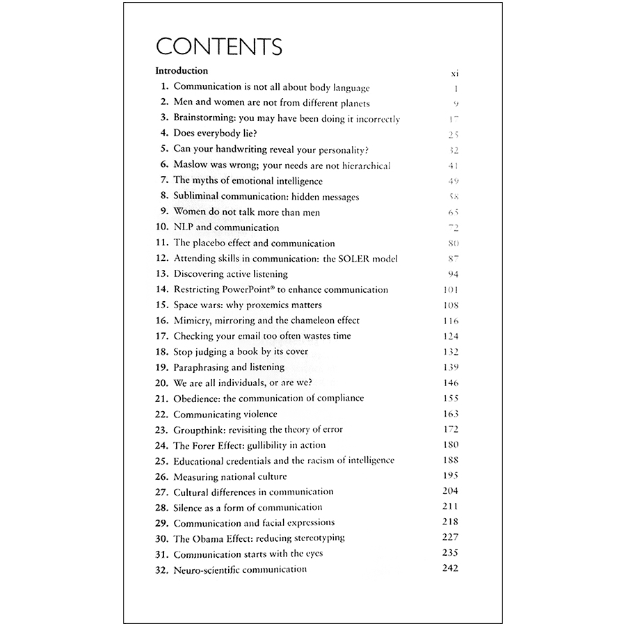 Communication Genius: 40 Insights From the Science of Communicating