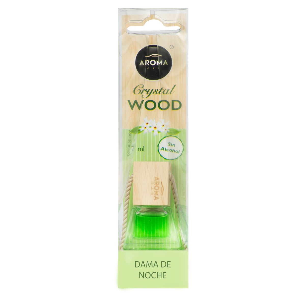 Tinh dầu treo  ô tô Aroma Car Crystal Wood 7ml - Charming Lady (hoa cỏ)