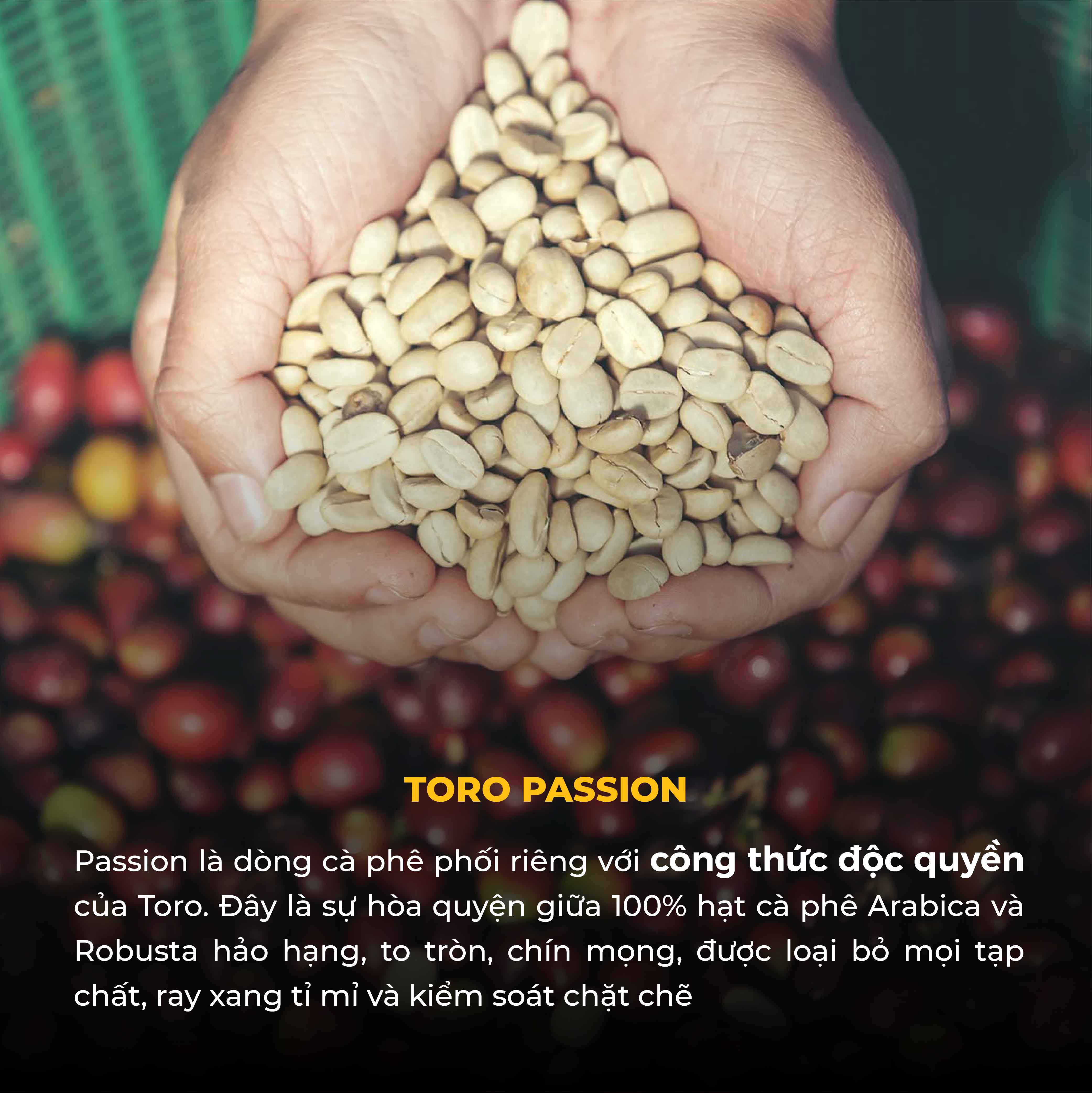 Combo Cà Phê Bột Toro ARABICA Thượng Hạng và Passion