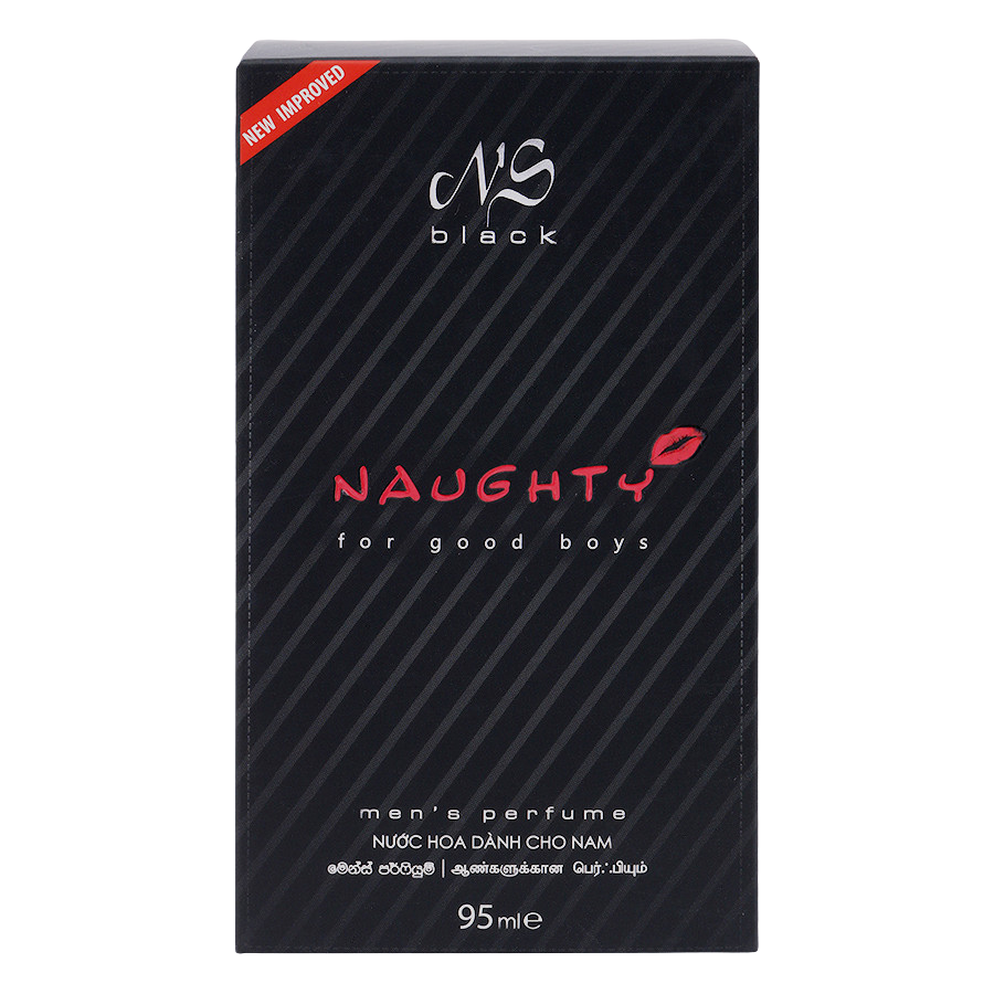 Nước hoa nam NS Black Naughty EDP (Eau De Parfum) 95ml