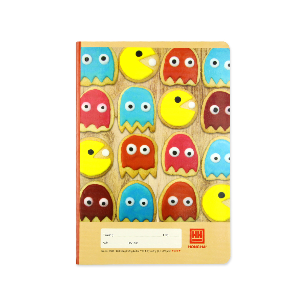 Vở 4 Ô ly 200 trang Hồng Hà School Good Time - 0588