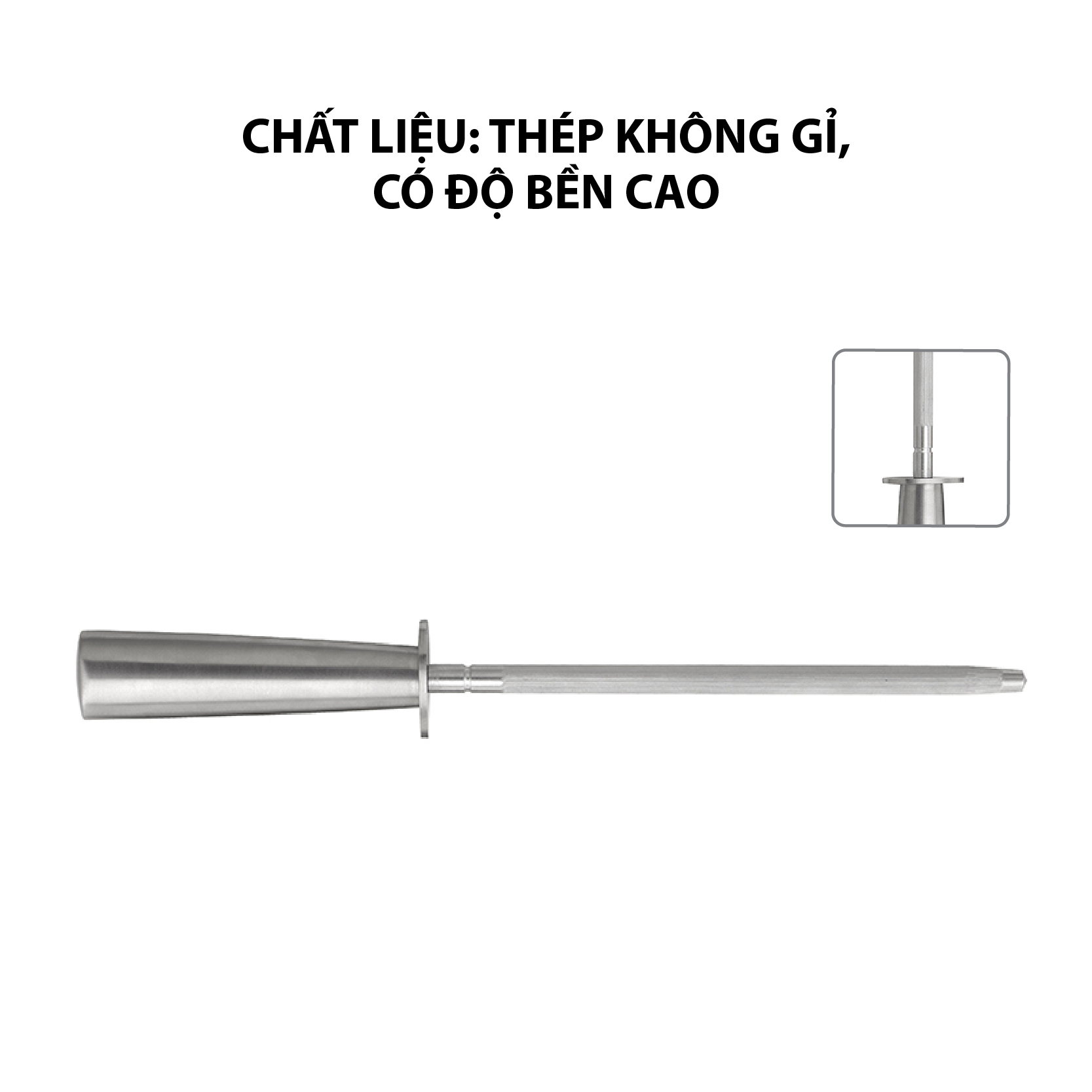 Dụng Cụ Mài Dao Delaware Bằng Thép Không Gỉ - 3000624