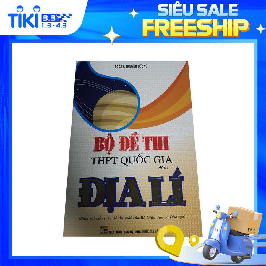 Sách - Bộ đề thi THPT Quốc gia môn Địa Lí