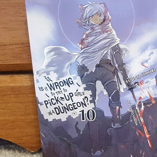 Is It Wrong to Try to Pick Up Girls in a Dungeon?, Volume 10 (Light Novel) (Illustration by Suzuhito Yasuda)