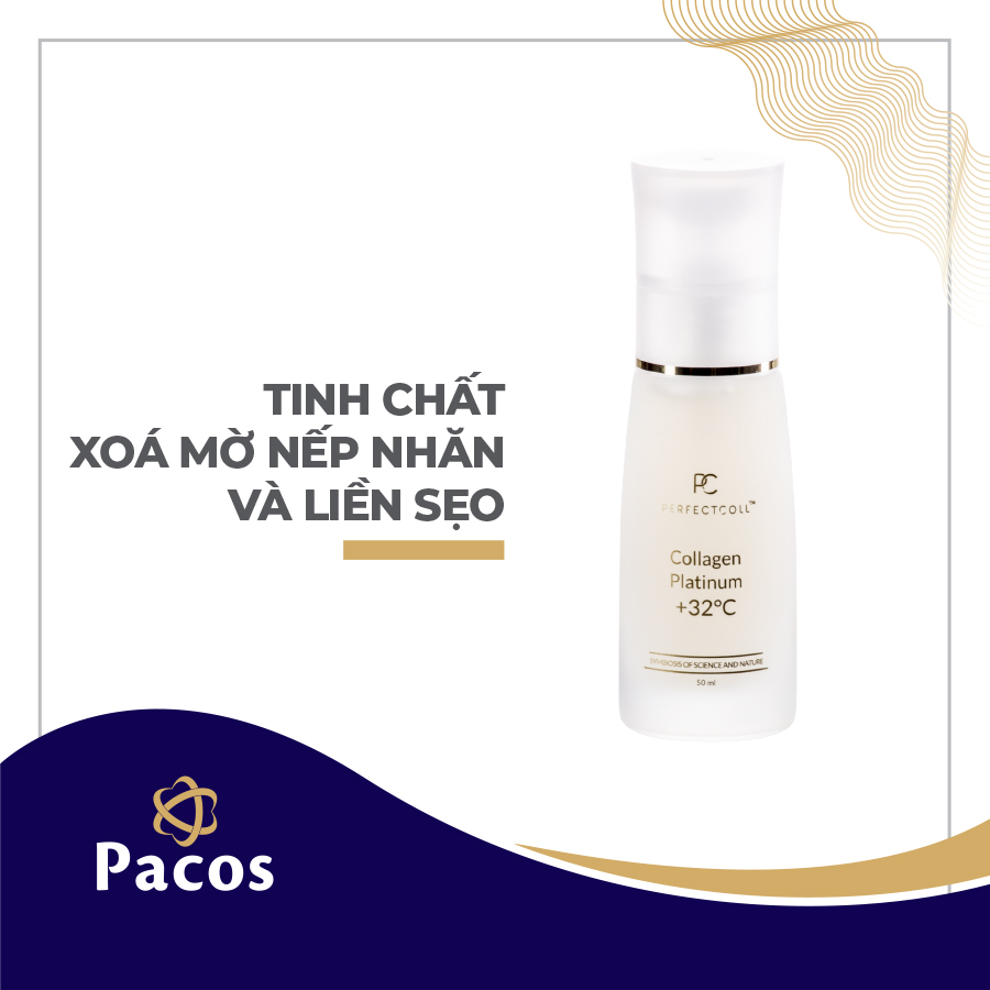 Tinh chất dưỡng da làm mờ các nếp nhăn PC PLATINUM COLLAGEN +32°C