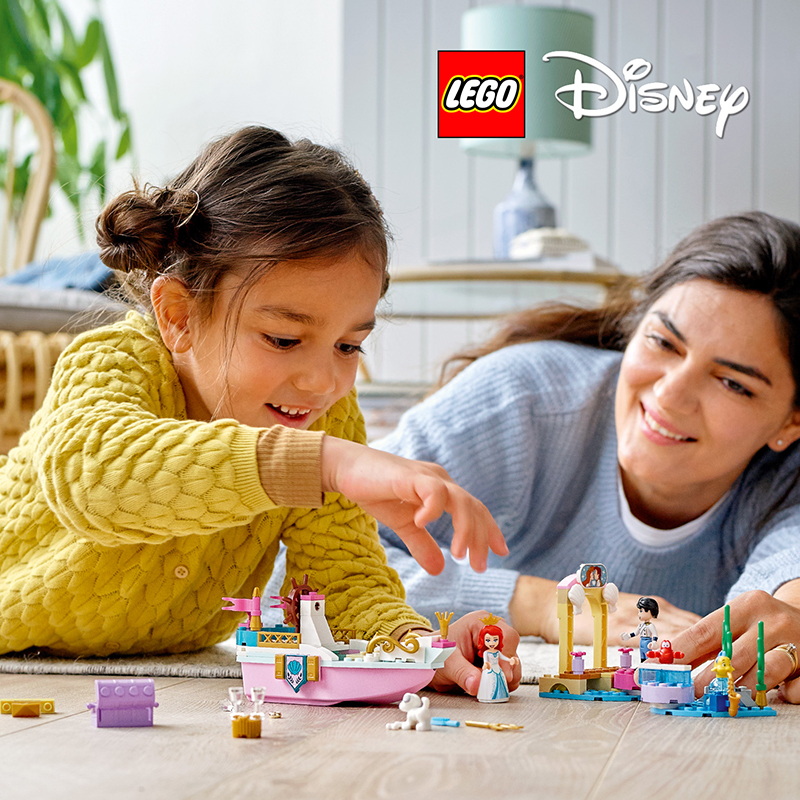 Đồ chơi LEGO Disney Princess Du Thuyền Của Nàng Tiên Cá 43191